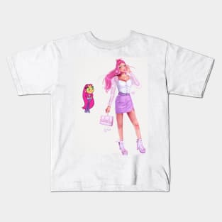 Teen Titans Starfire! Kids T-Shirt